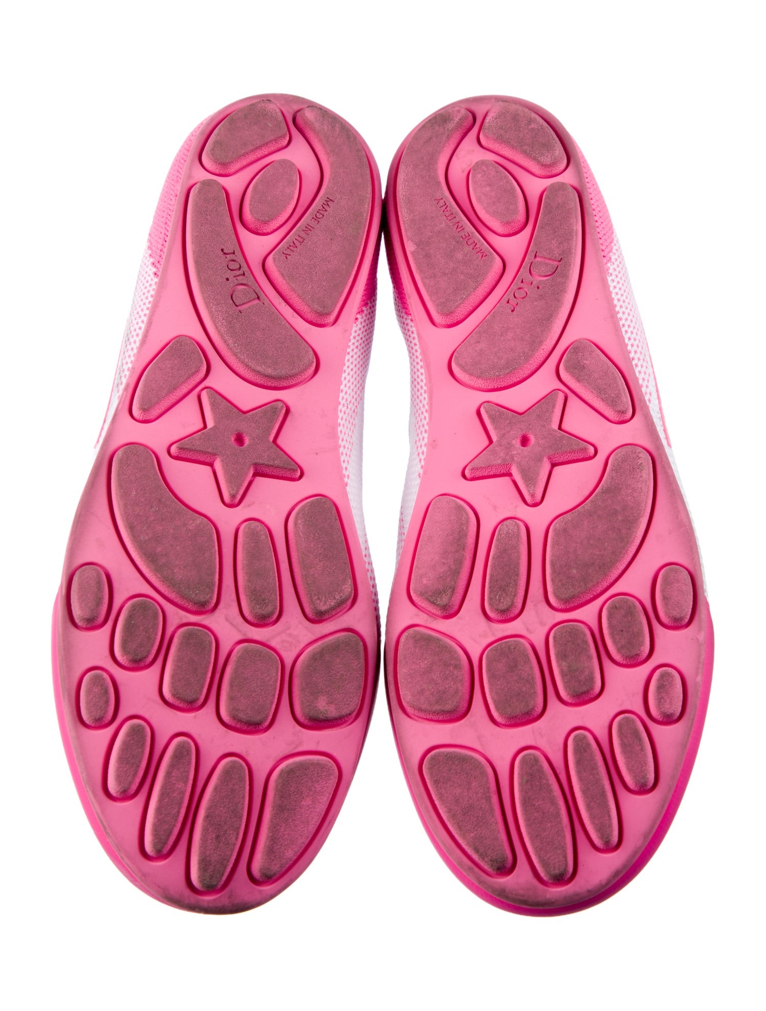 Christian Dior Printed Ballet Flats