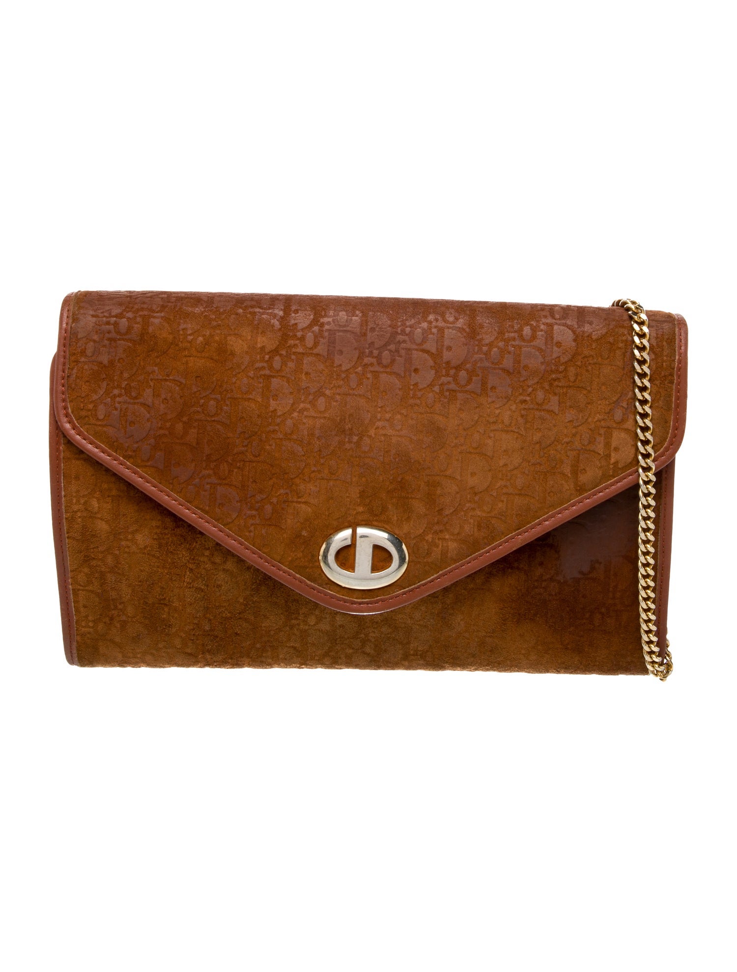 Christian Dior Suede Shoulder Bag Vintage