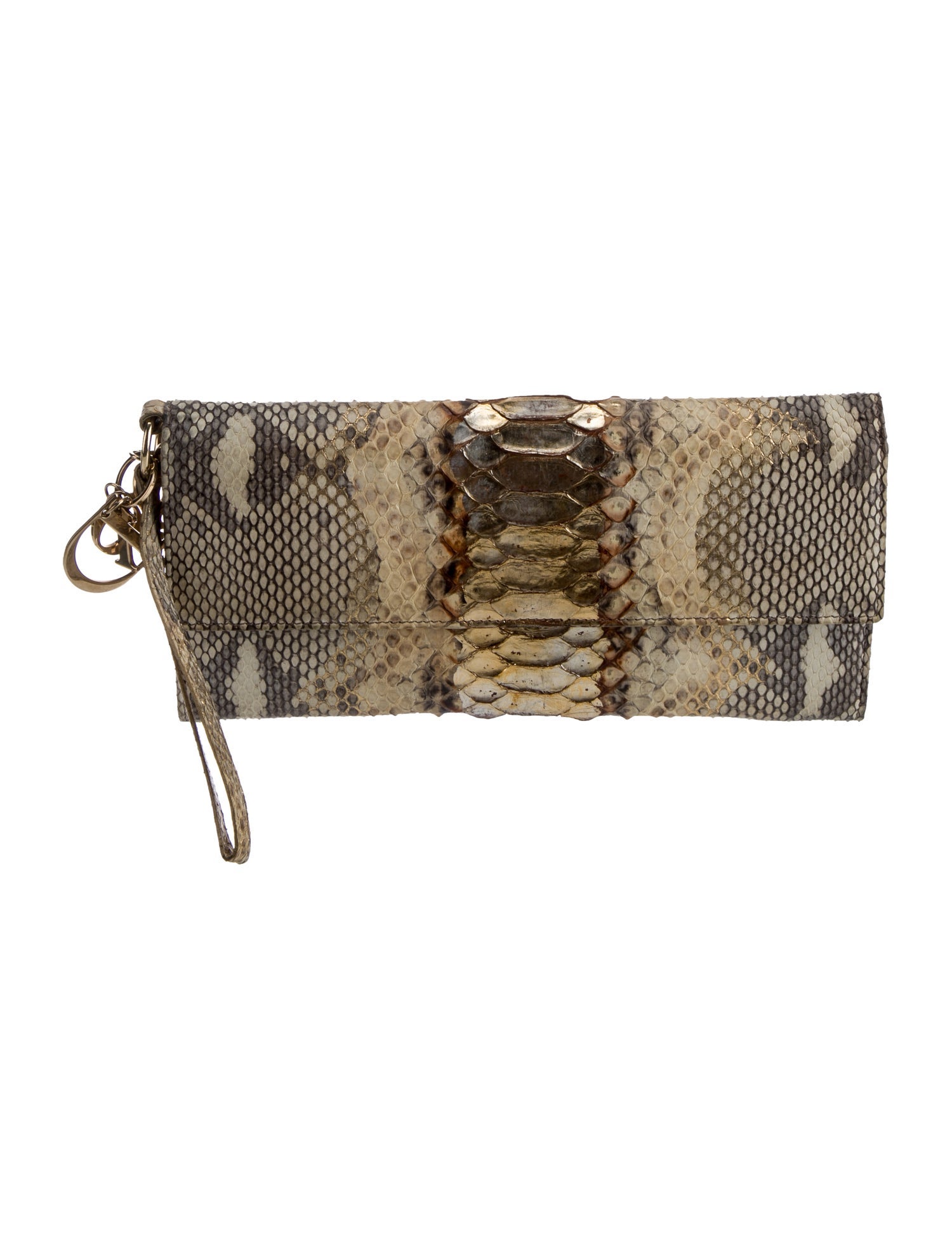 Christian Dior Python Clutch