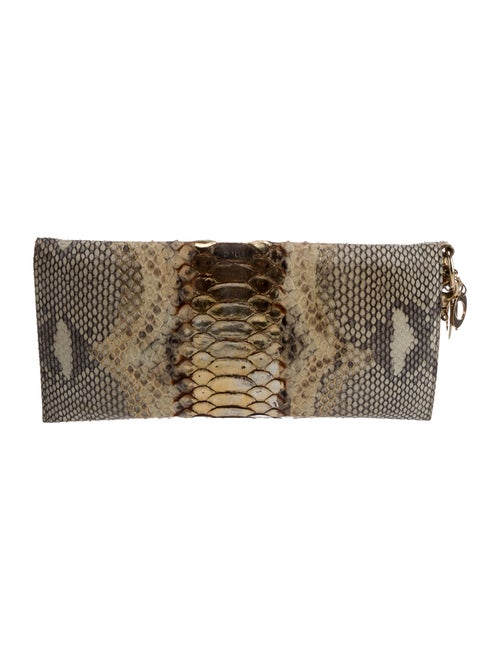 Christian Dior Python Clutch