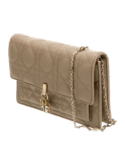Christian Dior Cannage My Dior Daily Pouch with Chain 2022