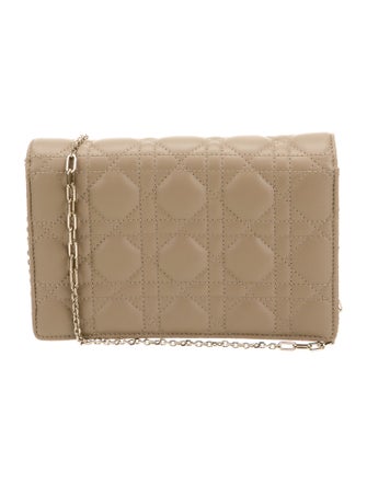 Christian Dior Cannage My Dior Daily Pouch with Chain 2022