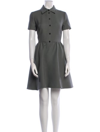 Christian Dior Wool Mini Dress