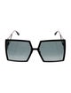 Christian Dior Oversize Tinted Sunglasses