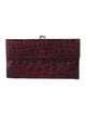 Christian Dior Late 1980's - Early 1990's Alligator Trifold Wallet