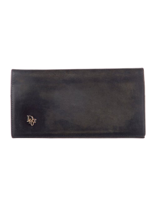 Christian Dior Late 1970's - Early 1980's Leather Bifold Wallet