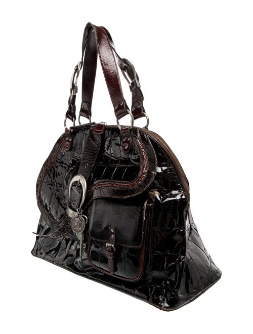 Christian Dior Patent Leather Gaucho Dome