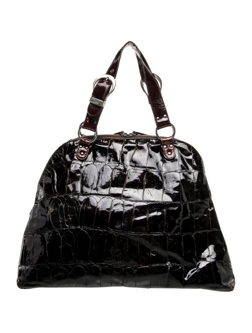 Christian Dior Patent Leather Gaucho Dome