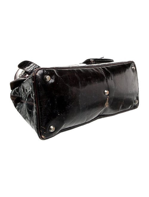 Christian Dior Patent Leather Gaucho Dome