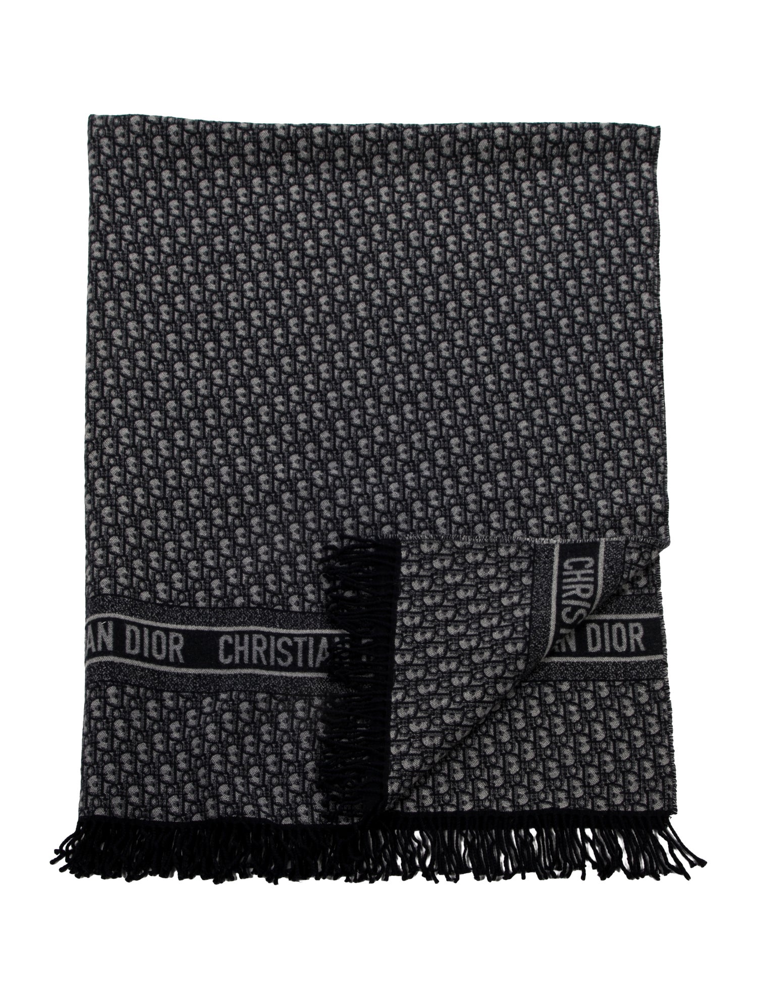 Christian Dior Oblique Throw Blanket