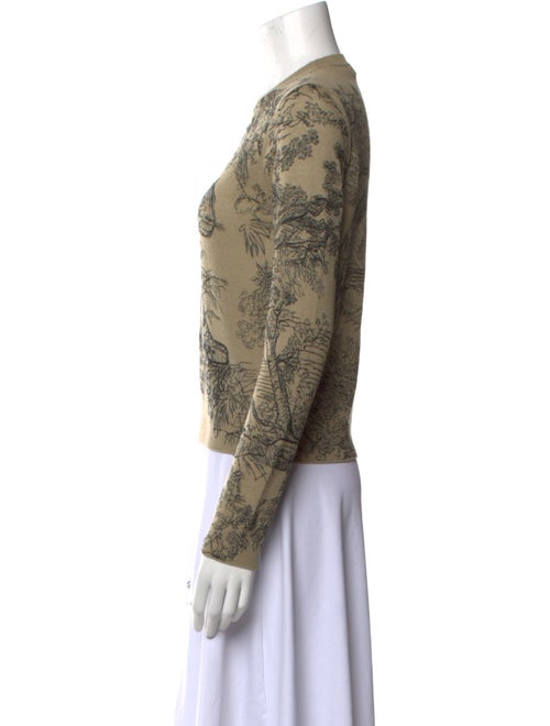 Christian Dior Cashmere Printed Sweater