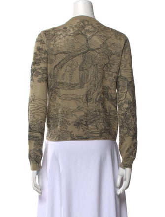 Christian Dior Cashmere Printed Sweater