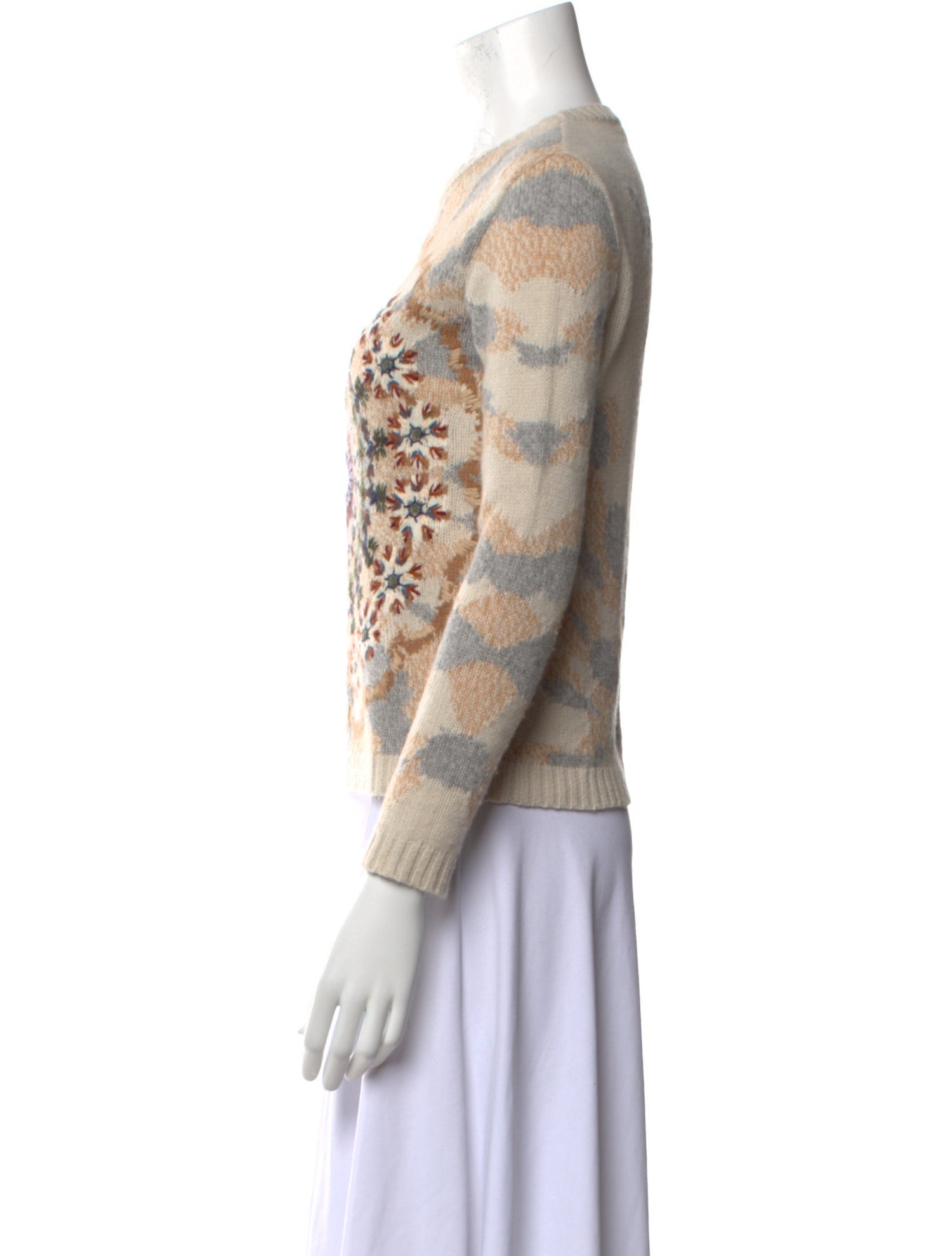 Christian Dior Cashmere Printed Sweater