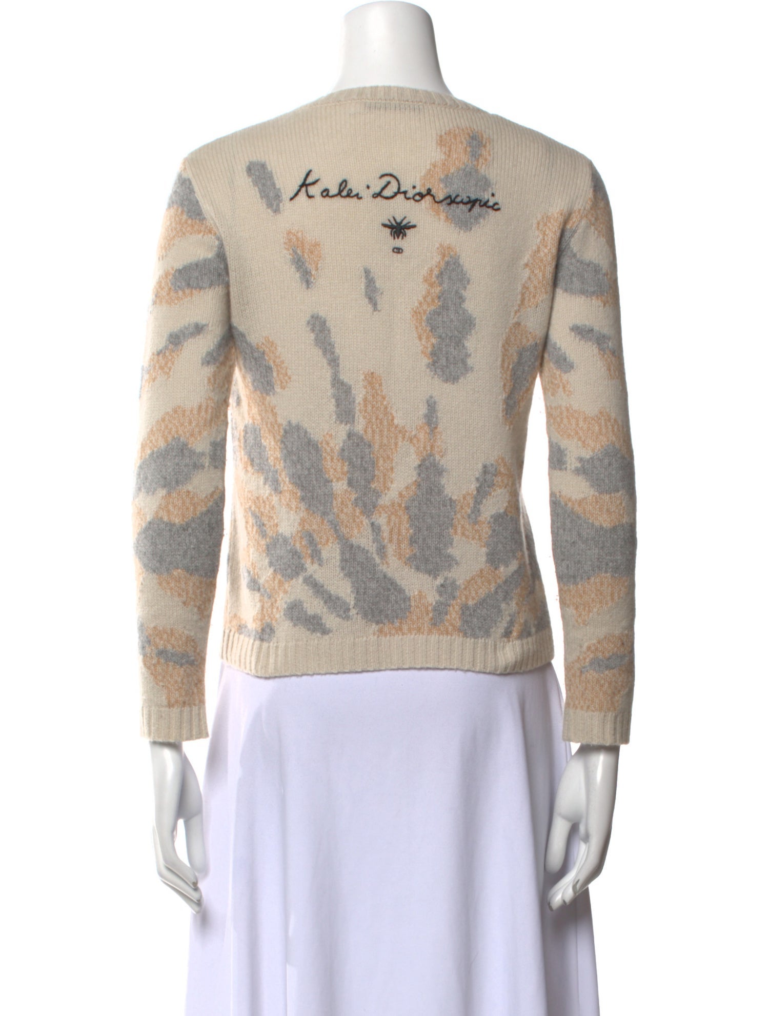 Christian Dior Cashmere Printed Sweater