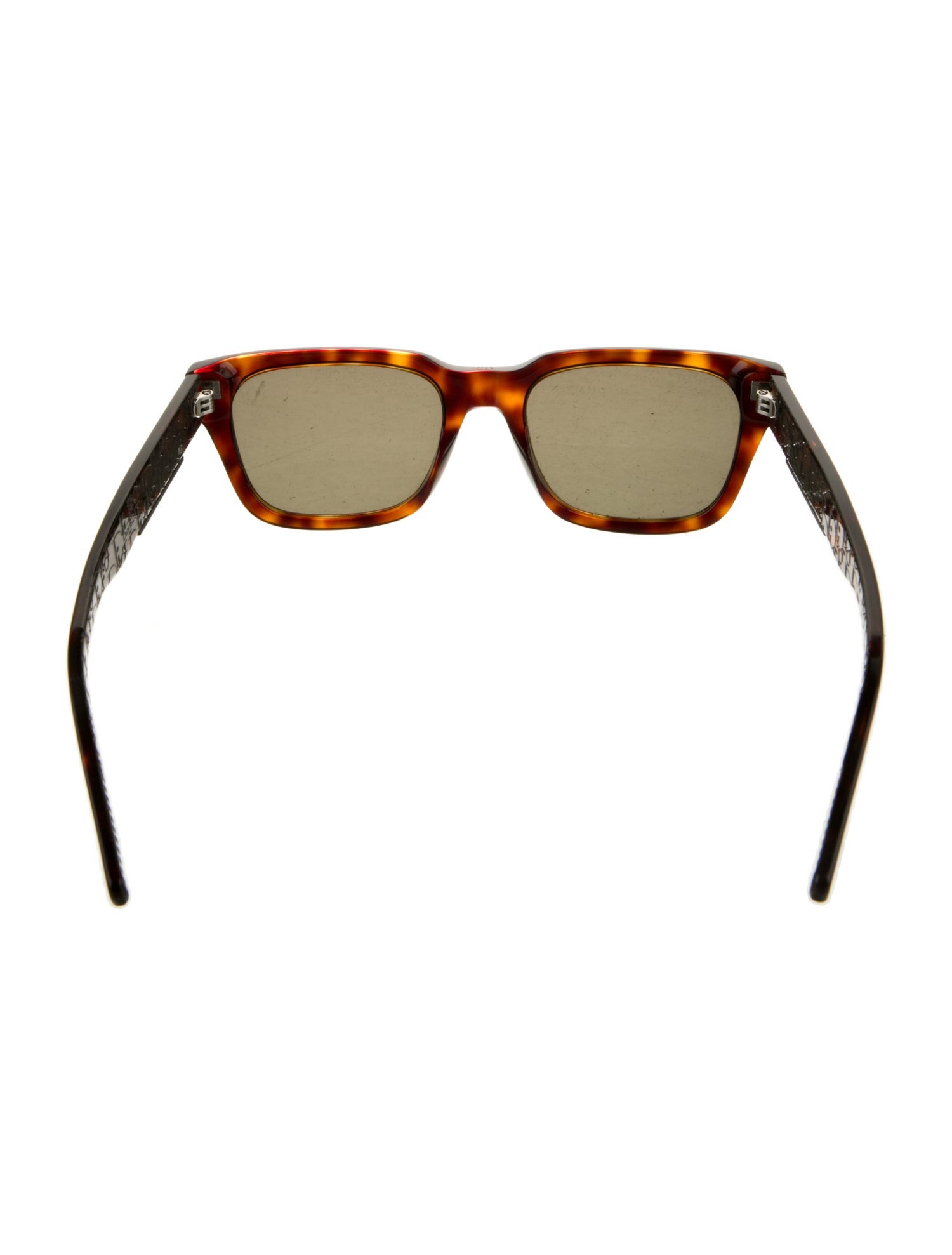 Christian Dior Cannage Pattern Square Sunglasses