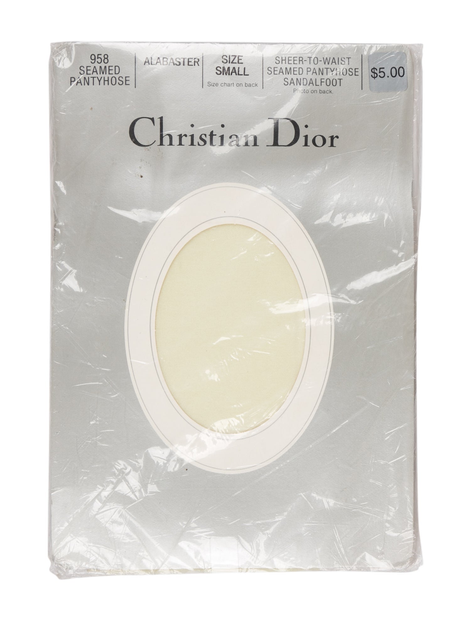 Christian Dior Seamed Sheer pantyhose