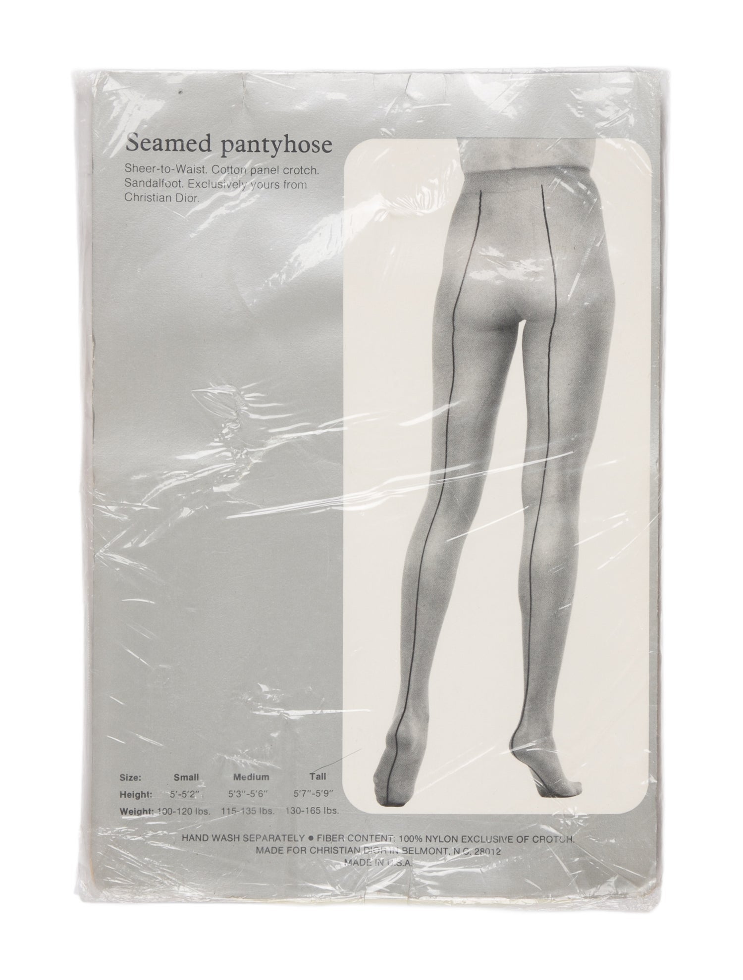 Christian Dior Seamed Sheer pantyhose