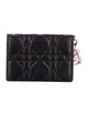 Christian Dior Cannage Pattern Leather Card Holder