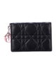 Christian Dior Cannage Pattern Leather Card Holder