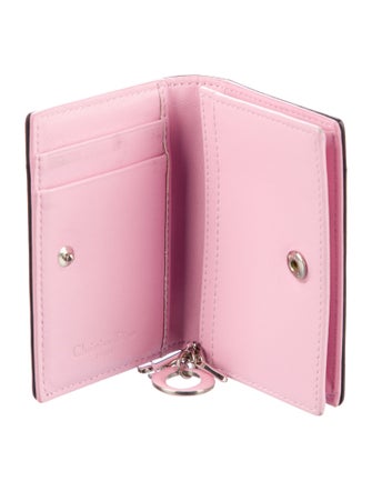 Christian Dior Cannage Pattern Leather Card Holder