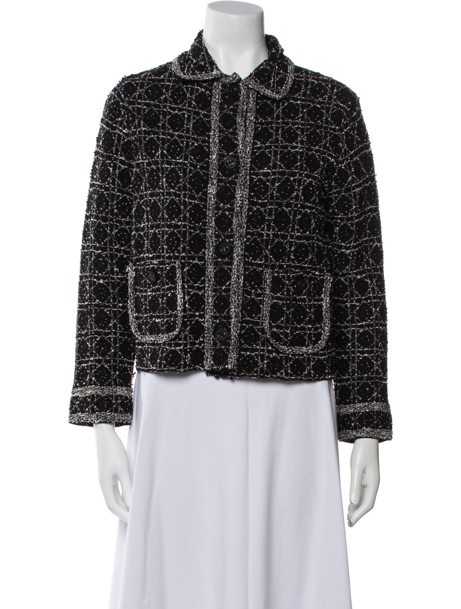 Christian Dior 2024 Tweed Pattern Jacket