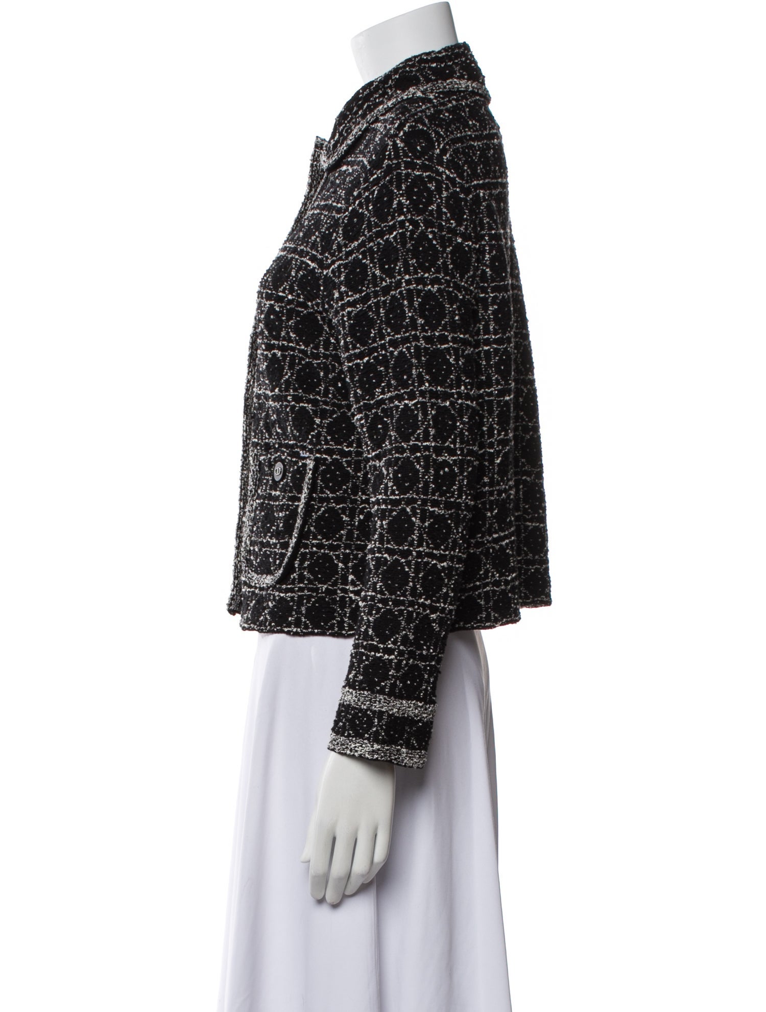 Christian Dior 2024 Tweed Pattern Jacket