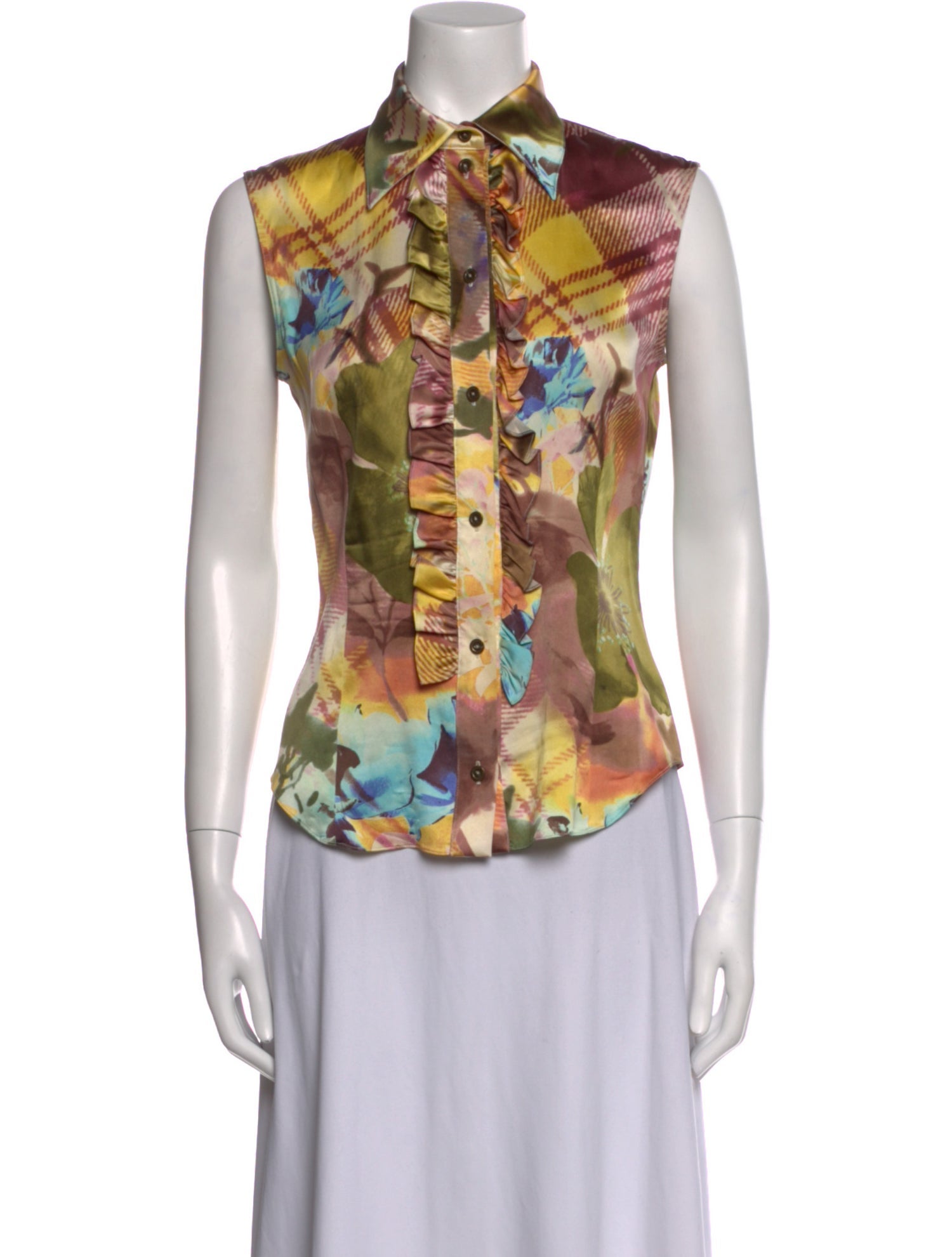 Christian Dior Vintage 2001 Button-Up Top