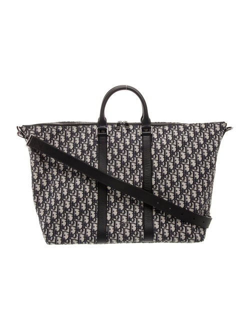DIOR MEN Canvas Weekender Bag 40 2024