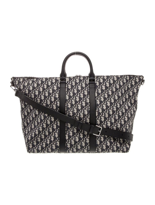 DIOR MEN Canvas Weekender Bag 40 2024