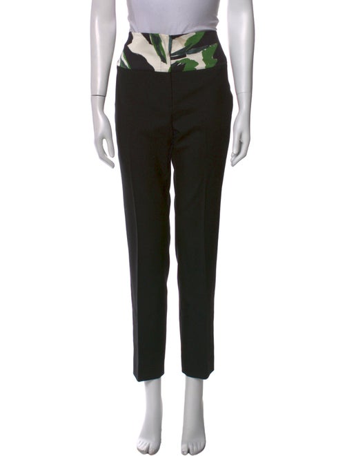 Christian Dior Silk Straight Leg Pants