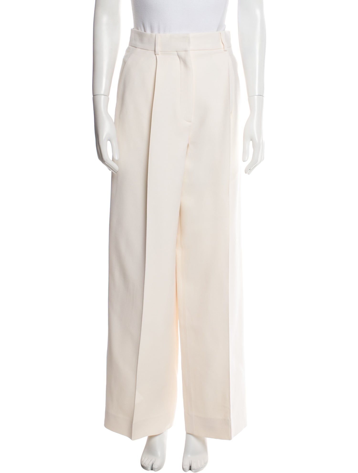 Christian Dior Wool Wide Leg Pants