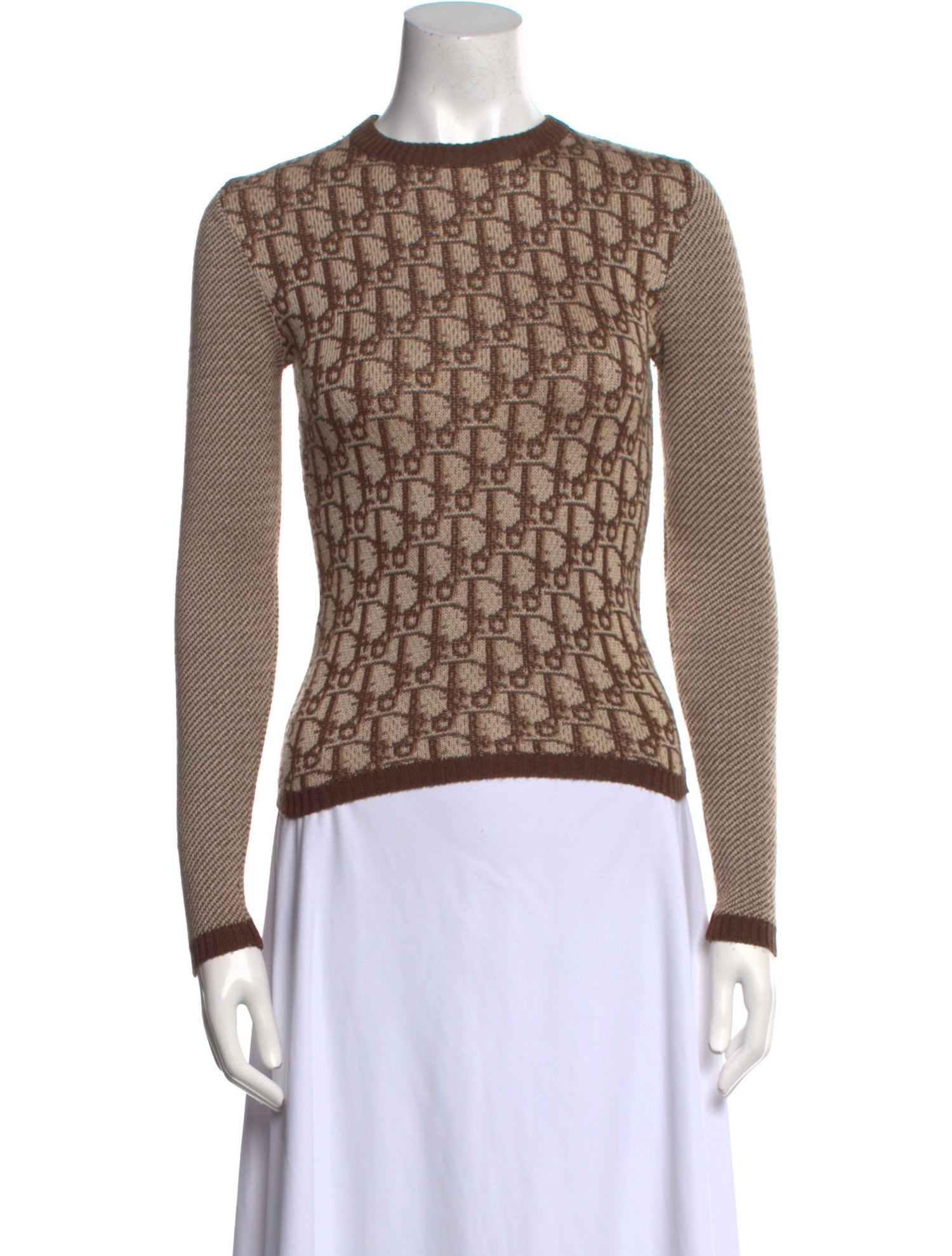 Christian Dior Vintage Printed Sweater