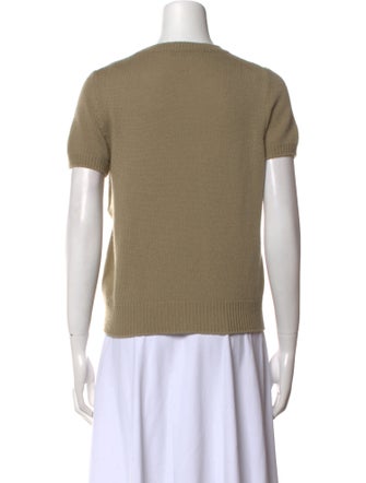 Christian Dior Cashmere Graphic Print Sweater