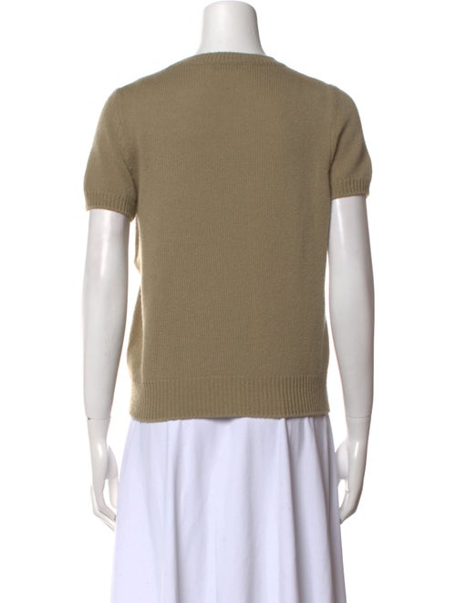 Christian Dior Cashmere Graphic Print Sweater