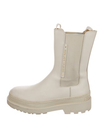 Christian Dior Leather Chelsea Boots