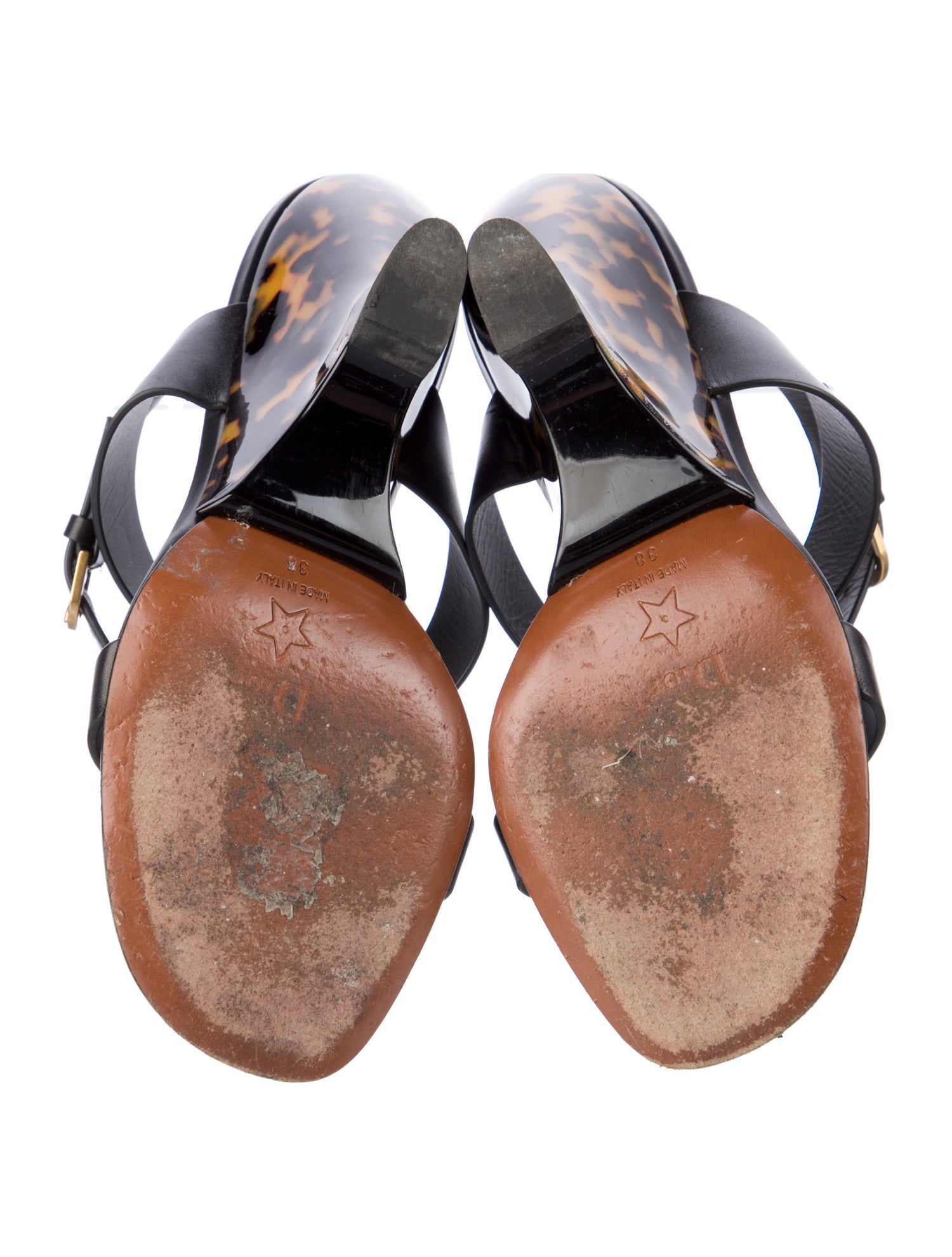 Christian Dior Leather Sandals