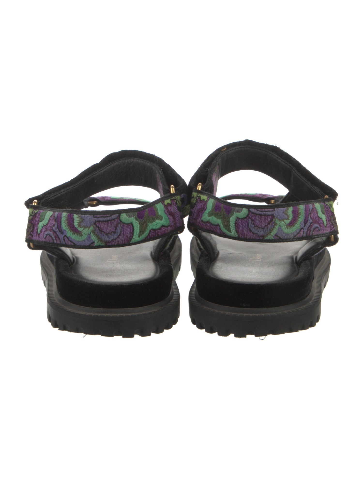 Christian Dior Printed Sandals