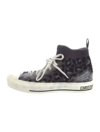 Christian Dior Animal Print Sneakers
