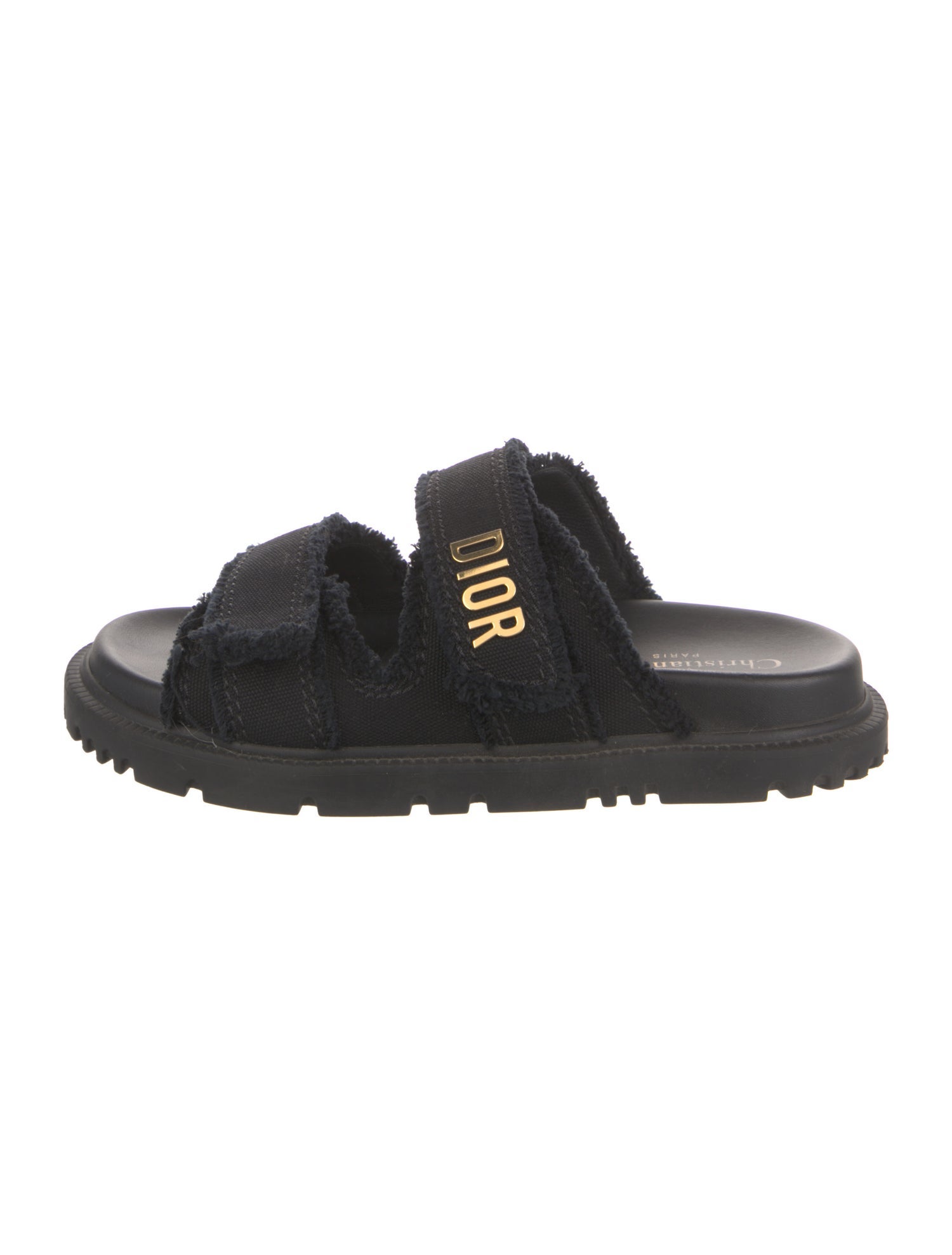 Christian Dior Canvas Slides