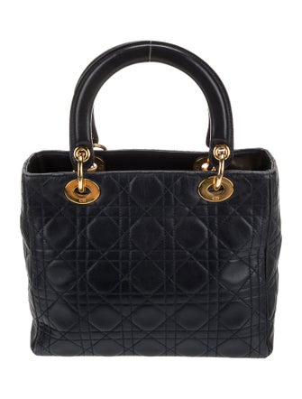 Christian Dior Cannage Lady Dior Medium