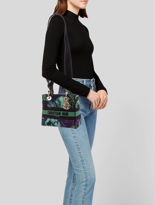 Christian Dior Canvas D-Lite Medium