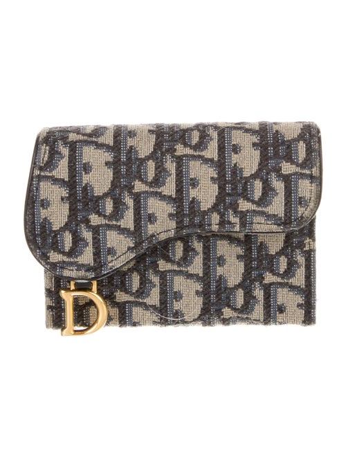 Christian Dior 2022 Compact Saddle Compact Wallet