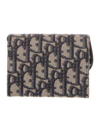 Christian Dior 2022 Compact Saddle Compact Wallet