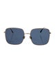 Christian Dior Oversize Tinted Sunglasses