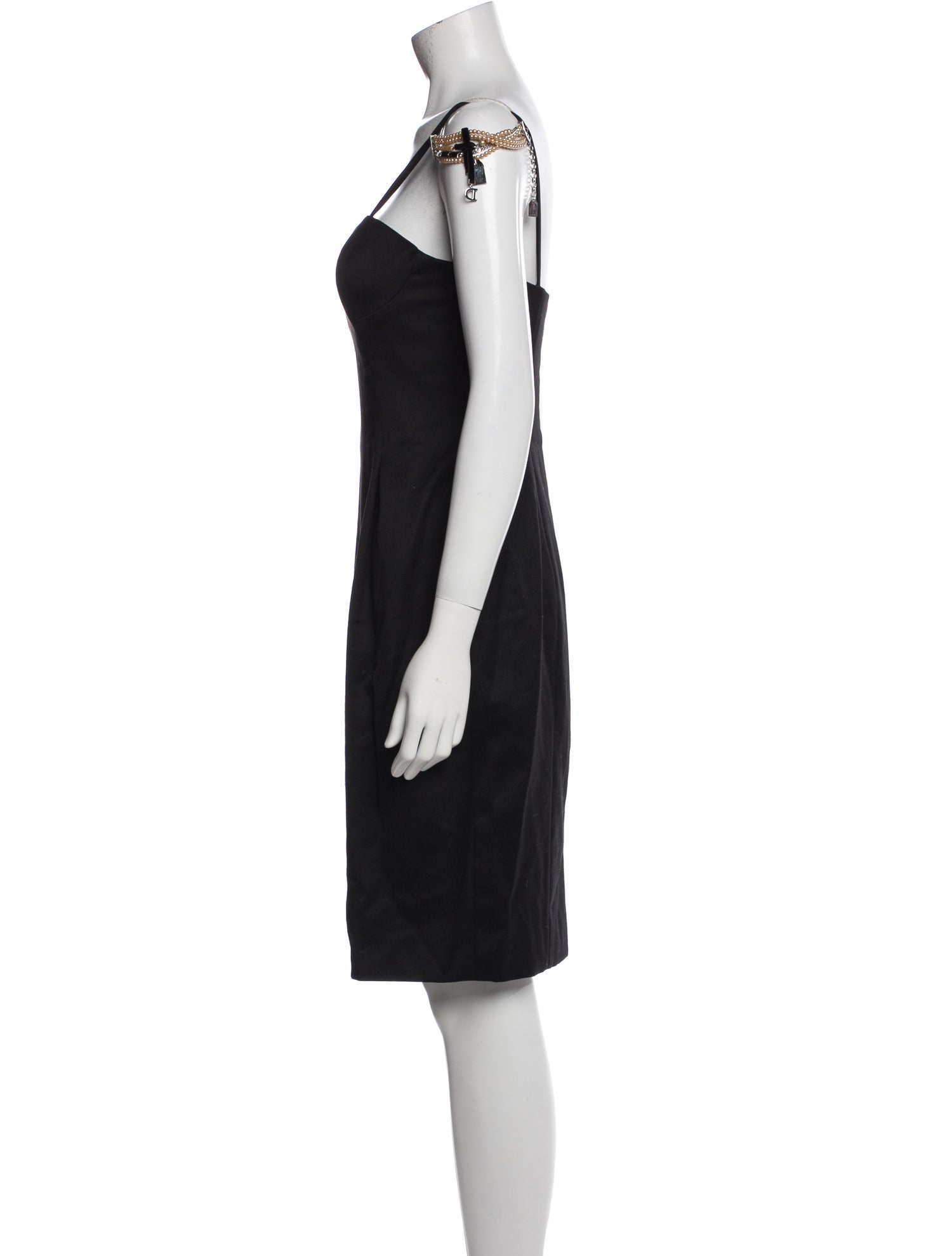 Christian Dior Vintage Knee-Length Dress