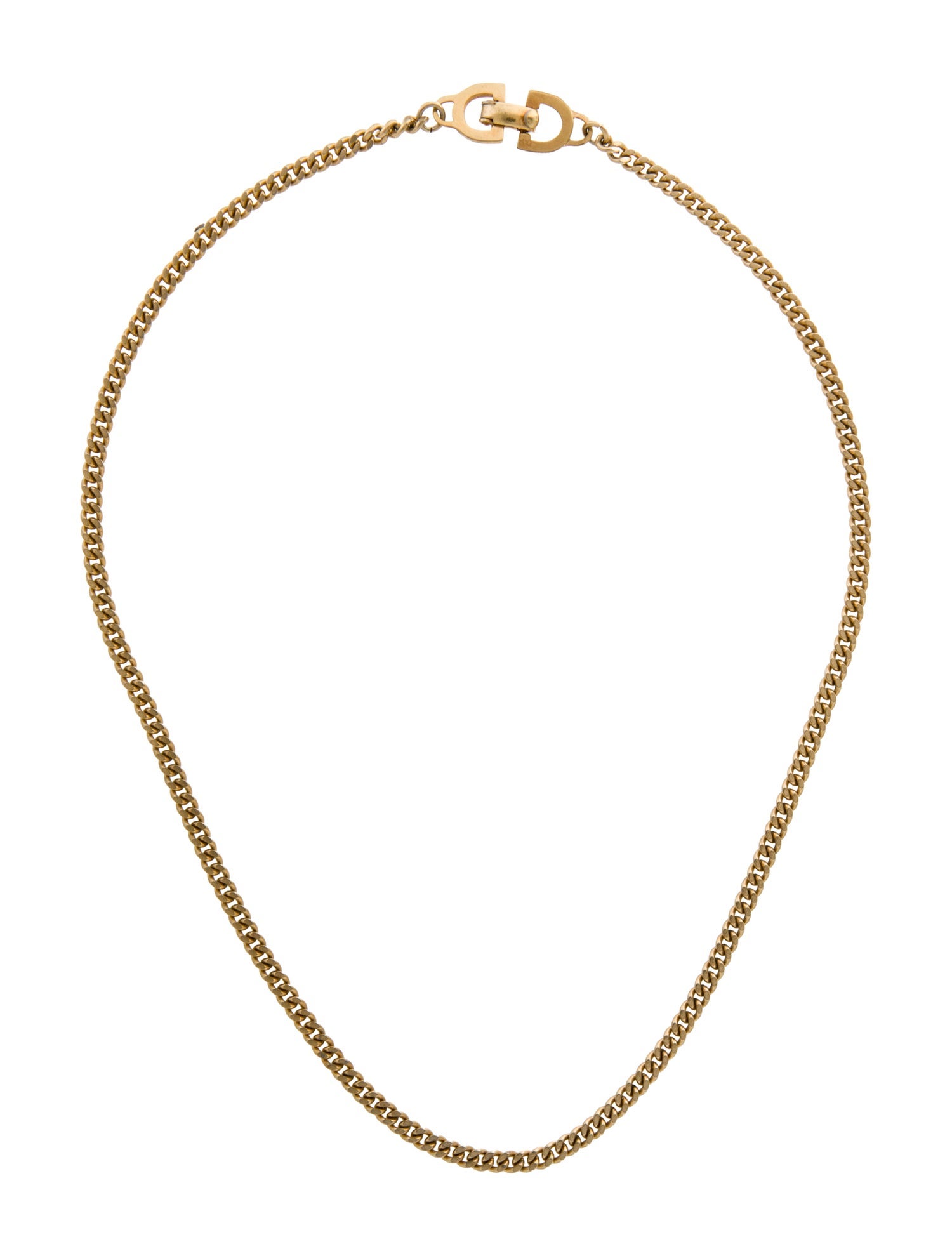 Christian Dior Vintage Chain Necklace