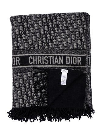 Christian Dior Oblique Throw Blanket