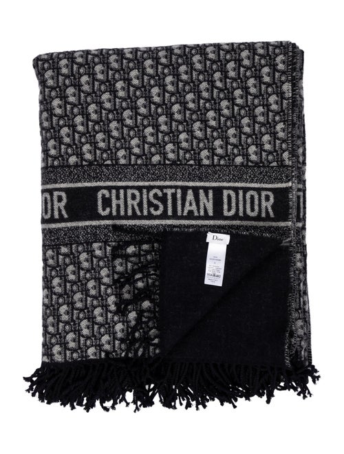 Christian Dior Oblique Throw Blanket