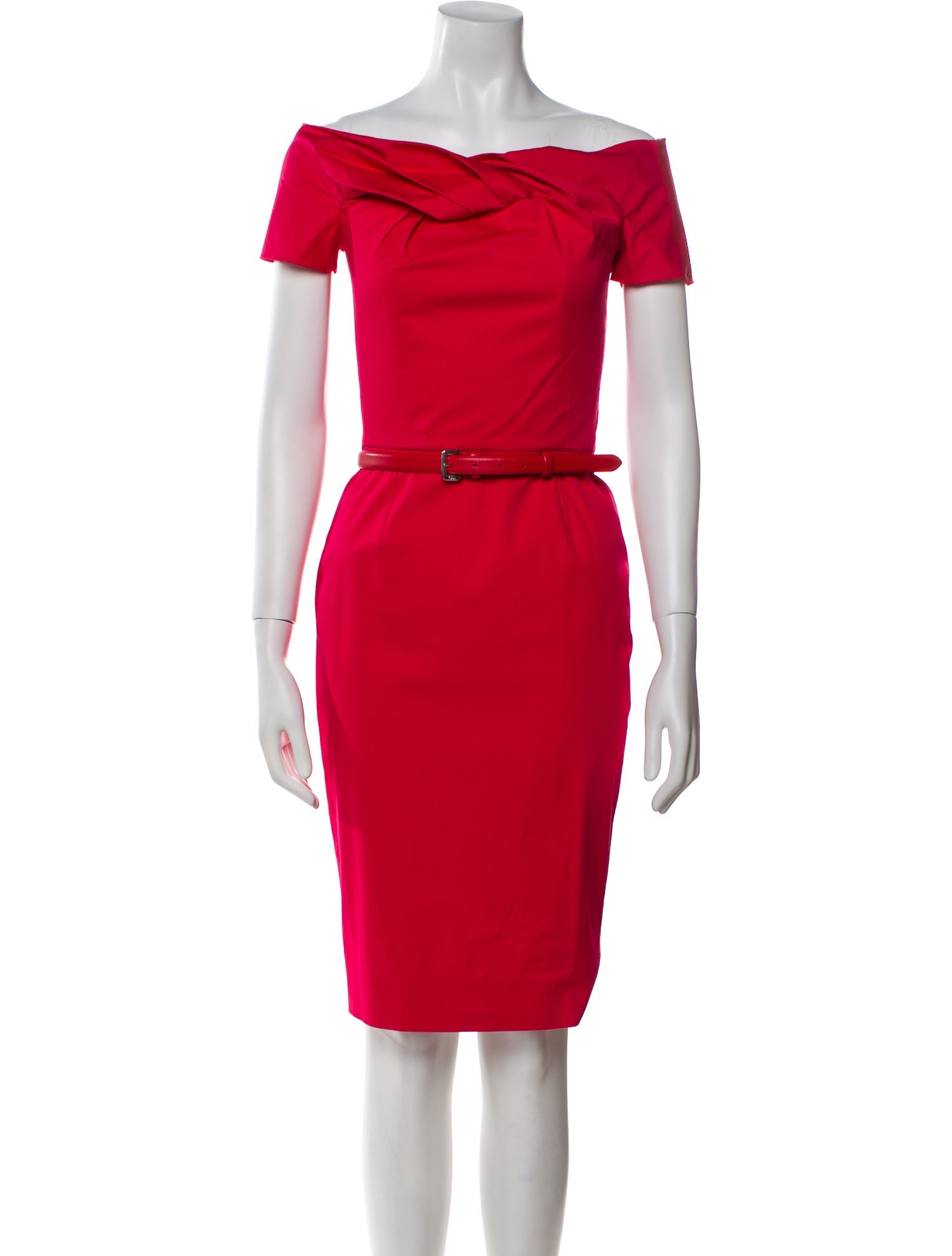 Christian Dior Bateau Neckline Mini Dress