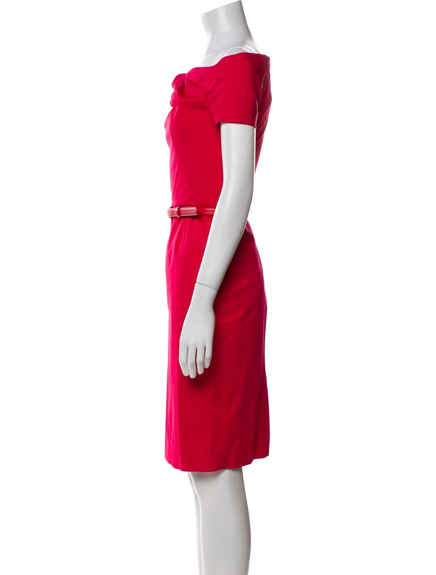 Christian Dior Bateau Neckline Mini Dress